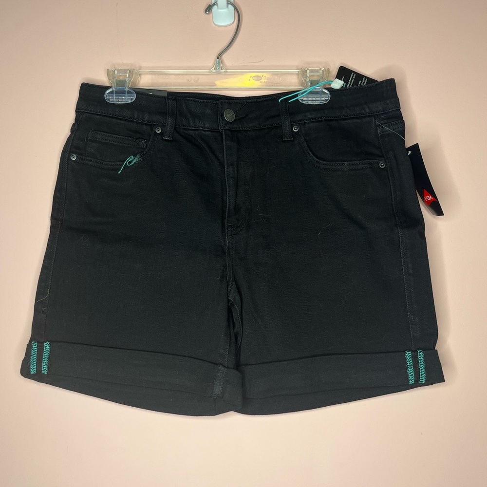 NWT LuLaRoe Black Jean Boyfriend Shorts